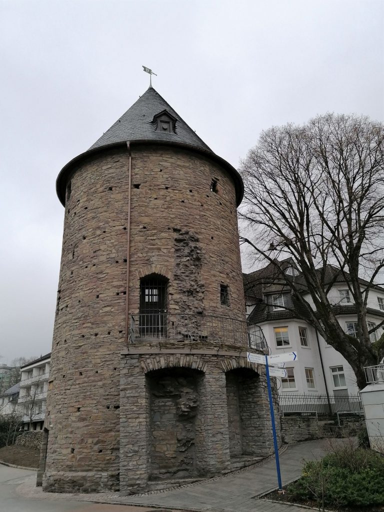 Der Bieketurm nach der Sanierung. Foto: Untere Denkmalbehörde der Stadt Attendorn