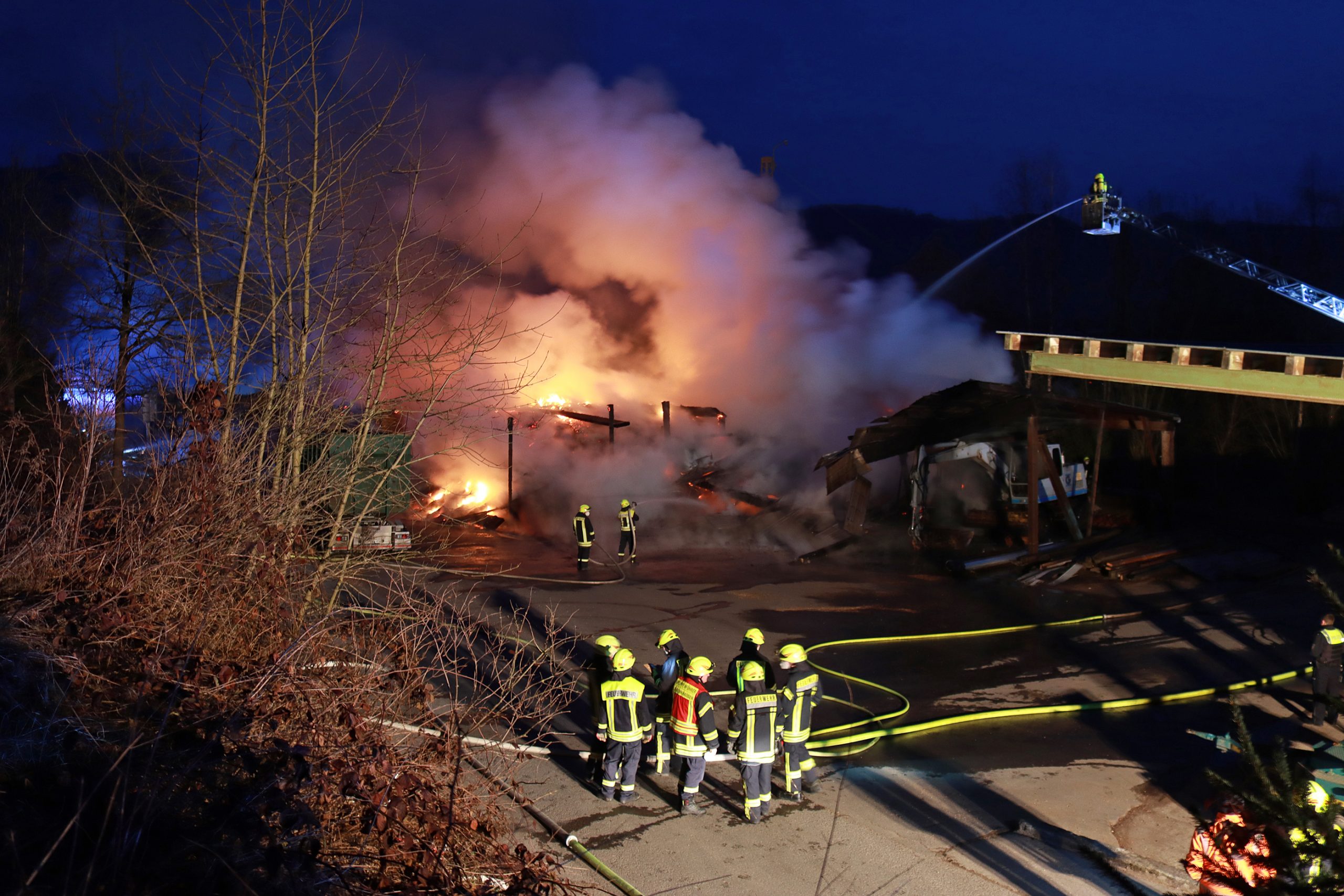 Feuer in Rönkhausen